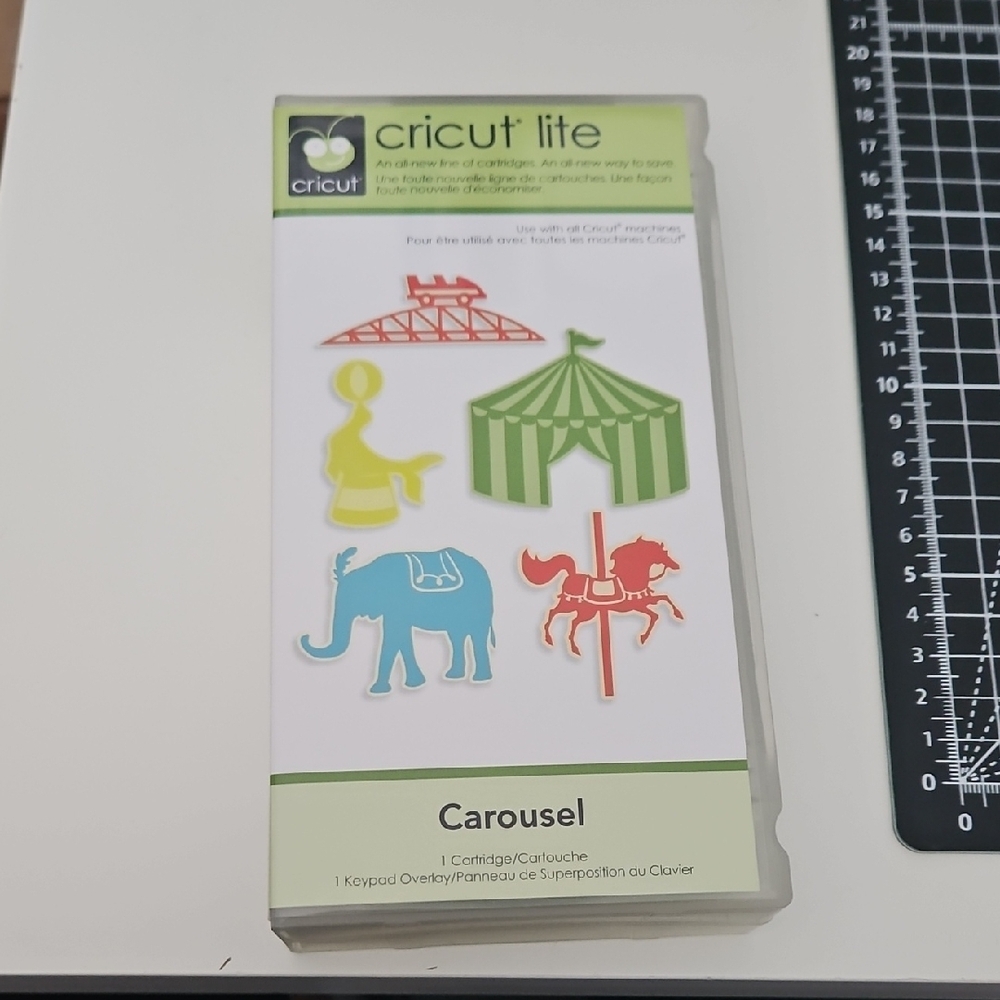 CAROUSEL Cricut Lite Cartridge Factory sealed UNLINKED